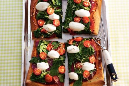 Driekleurenpizza