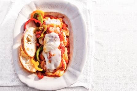 Kalkoenfilet alla pizzaiola