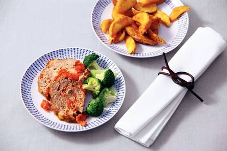 Gehaktbrood en peppadew