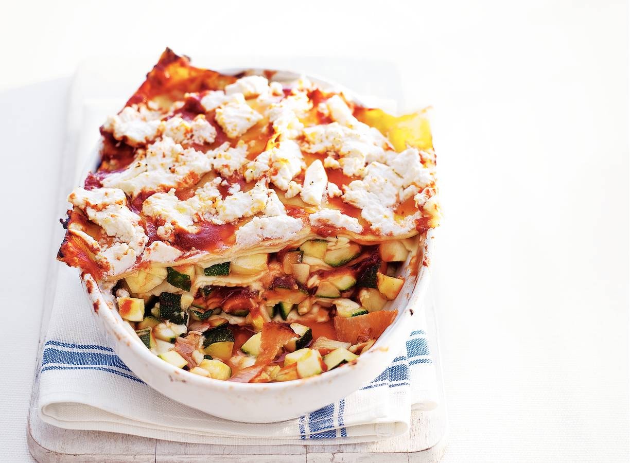 Courgette-ricottalasagne