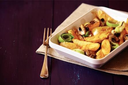 Aardappel en prei