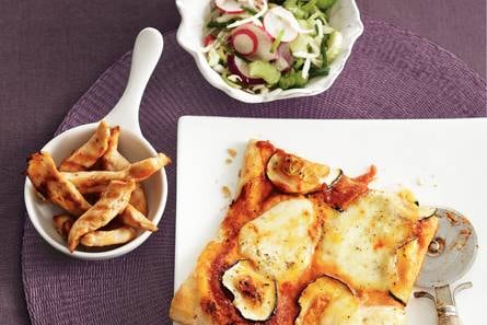Courgettepizza