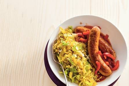 Kipsaucijzen in ketjapsaus