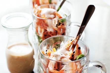 Gamba's met sherrysaus