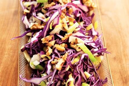Herfstsalade met rodekool