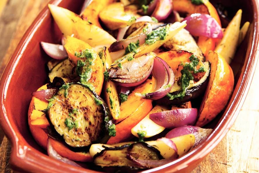 gegrilde groenten - recept - allerhande - albert heijn