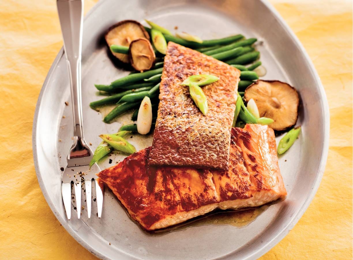 Zalm op z'n oosters