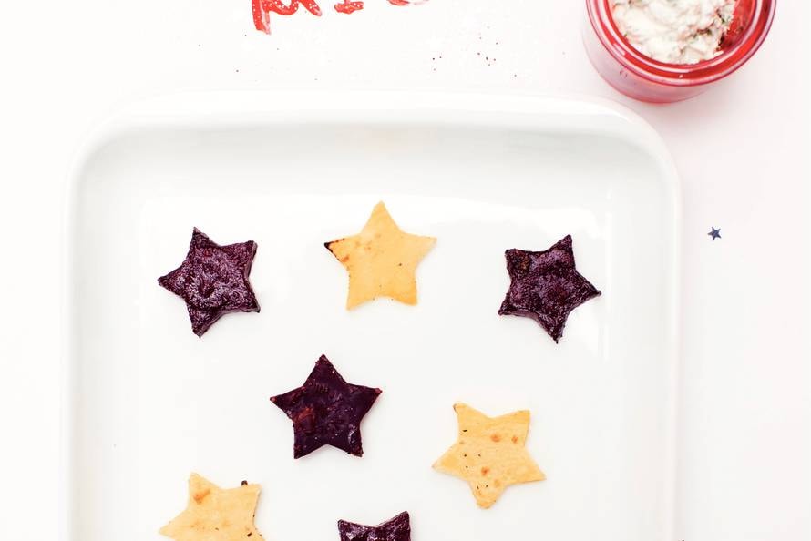 Sterren van aardappel en biet