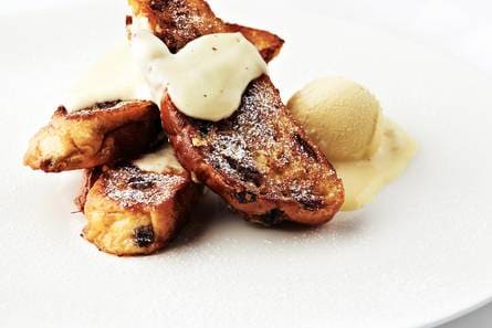 Wentelteefjes met custard
