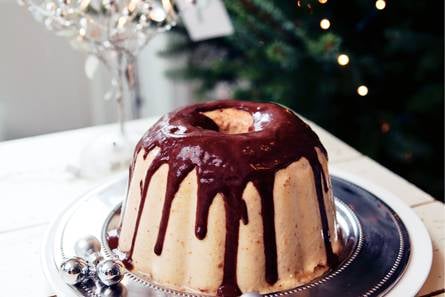 Bitterkoekjes-amarettopudding