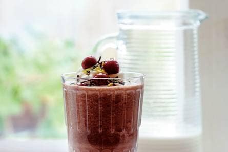 Kersen-chocosmoothie