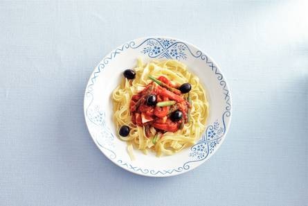 Tagliatelle met kip