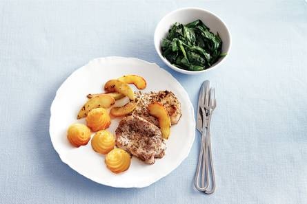 Filetlapjes en appel