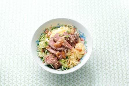 Biefstuk met hoisin-pindasaus