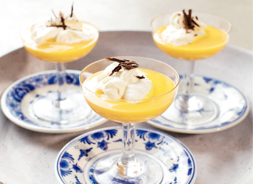 Nagerechten met advocaat