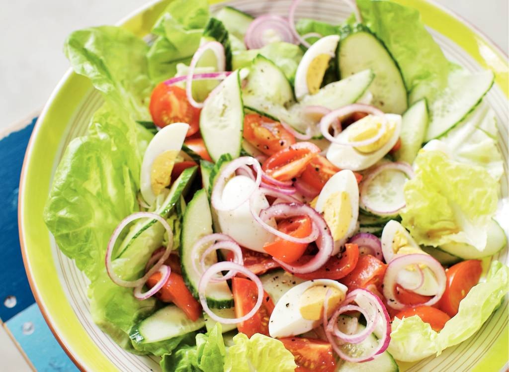 scheuren Perceptueel weigeren Hollandse salade met ei en tomaat recept - Allerhande | Albert Heijn