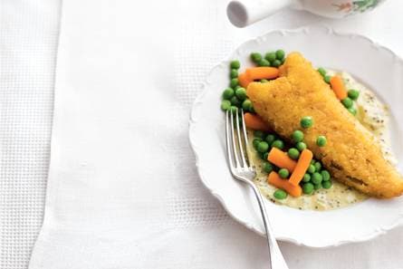 Lekkerbekjes met mosterdsaus