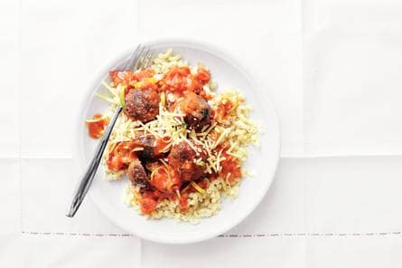Macaroni met gehaktballetjes