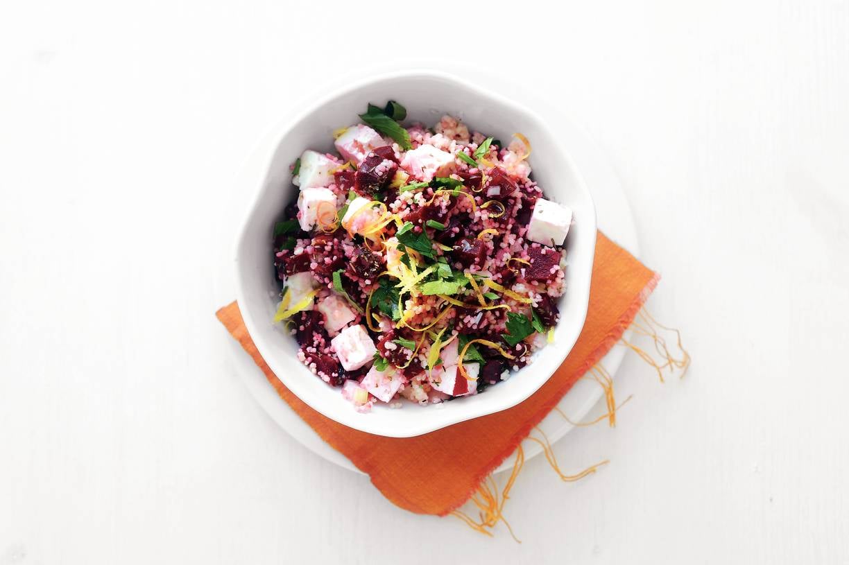 Bietencouscous met peterselie