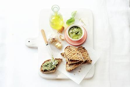 Bruschetta (Italiaans geroosterd brood)