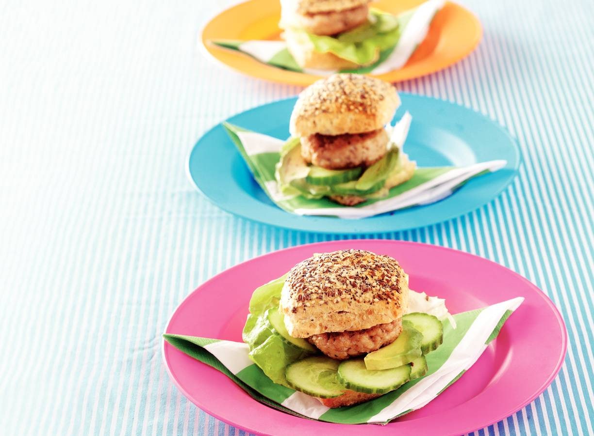 Frisse kipburgers