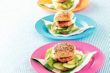 Frisse kipburgers