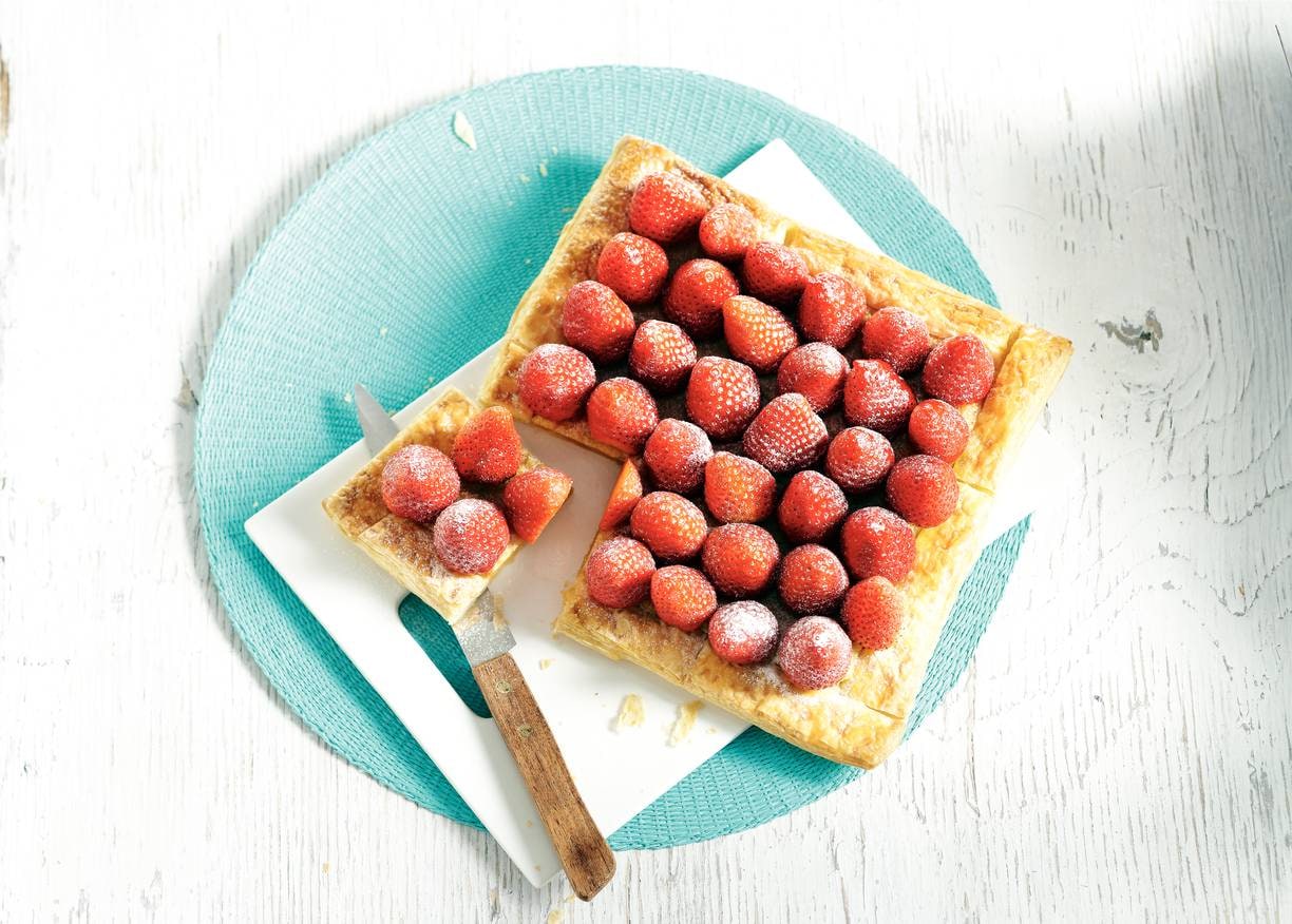 Aardbeientaart