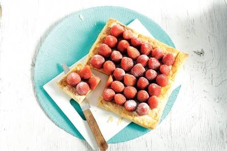 Aardbeientaart