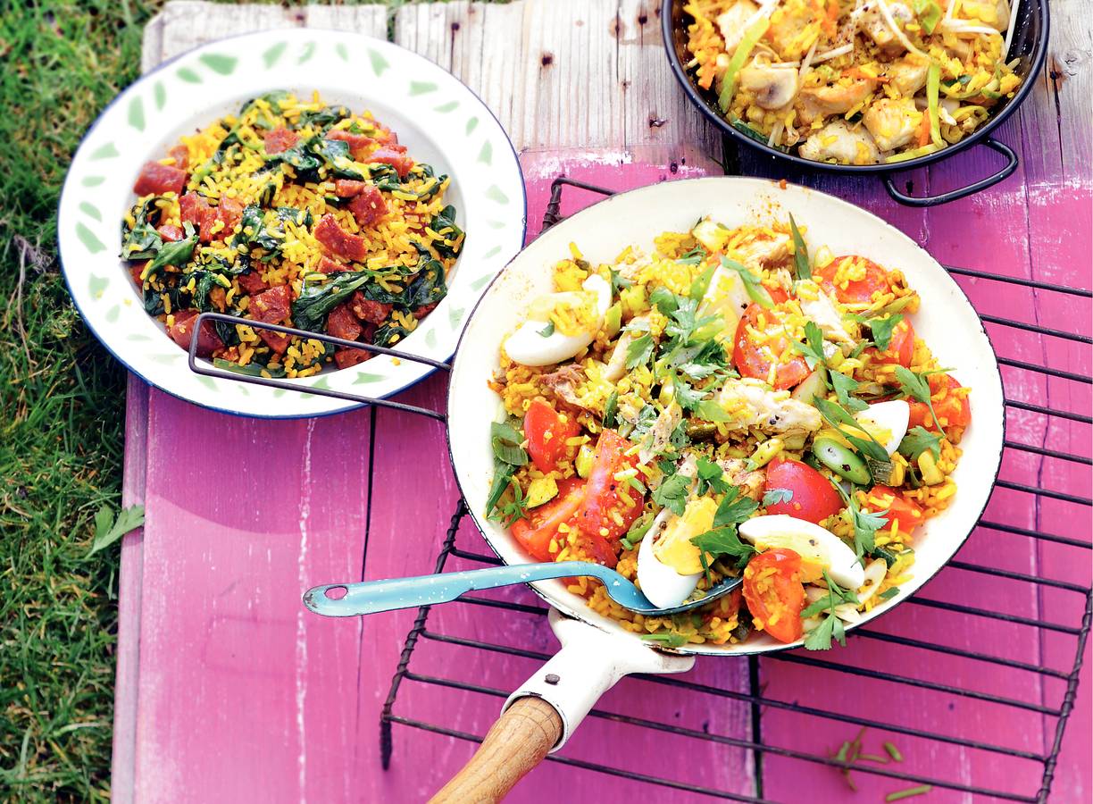 Camping kedgeree