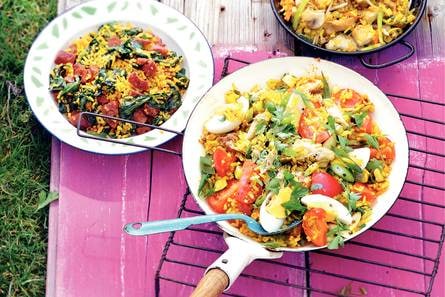 Camping kedgeree