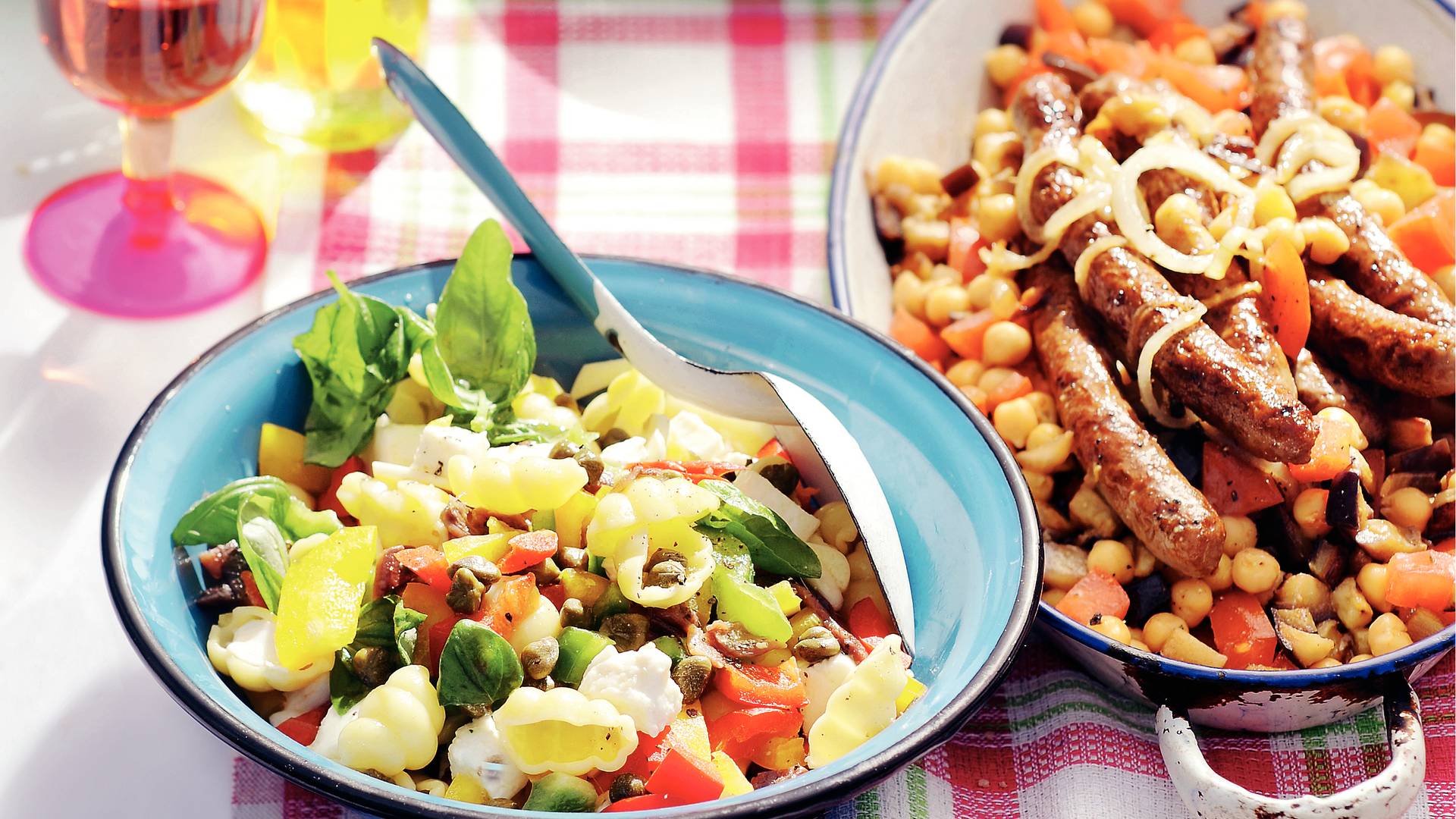 Aubergine met lam en couscous recept Allerhande Albert Heijn