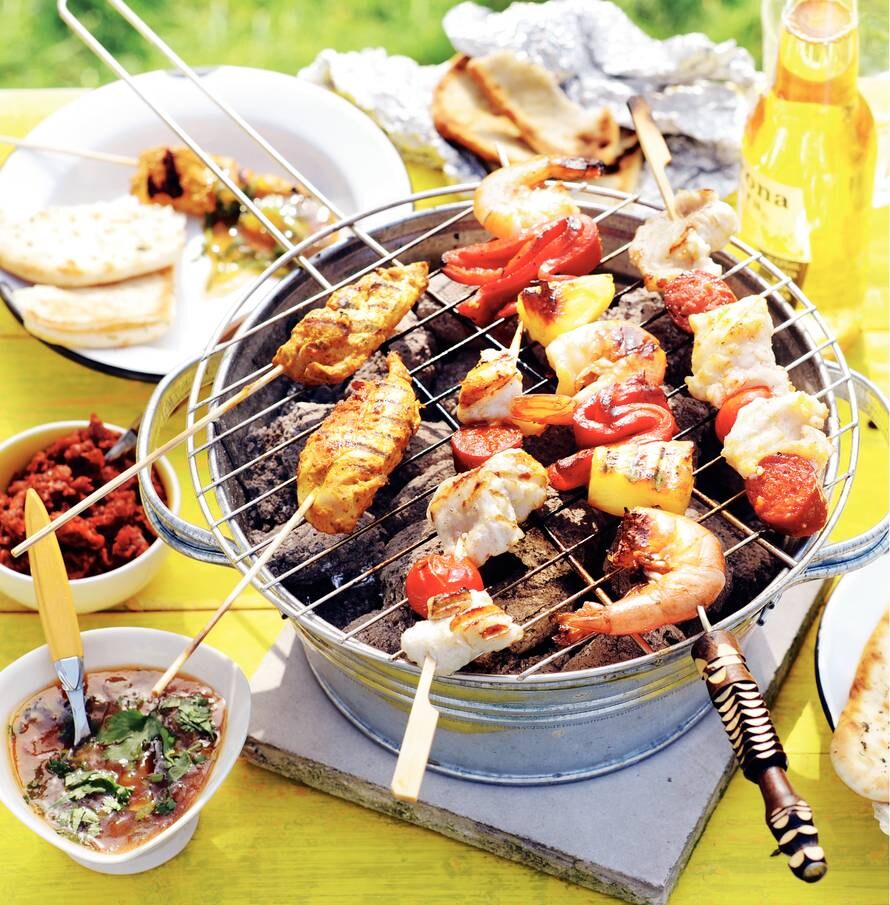 Zeewolf op de bbq | Populaire Allerhande recepten | Albert Heijn Zeewolf geflambeerd met ouzo Recept Allerhande Albert