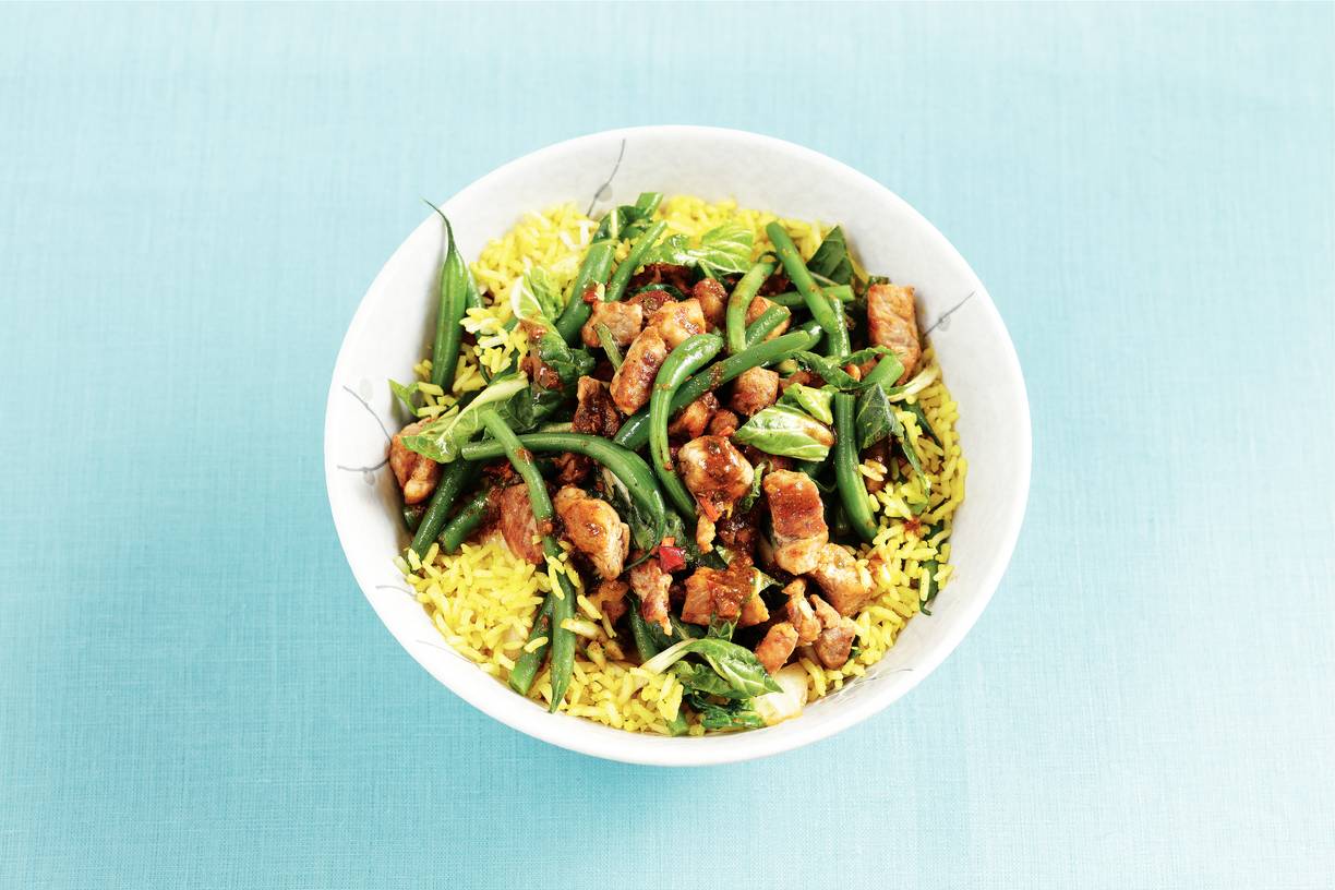 Nasi koening met paksoi