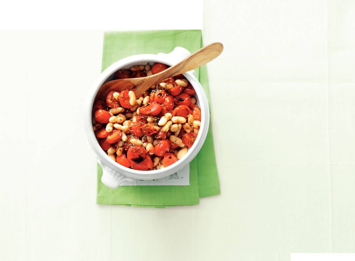 Cherrytomaten met bonen