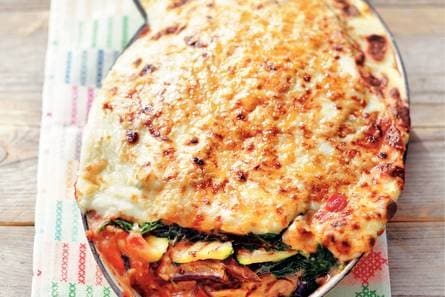 Lasagne met 4 groenten