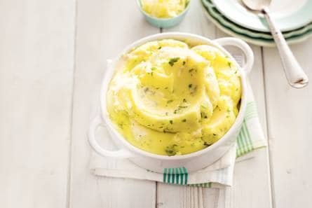 Aardappelpuree met kaas