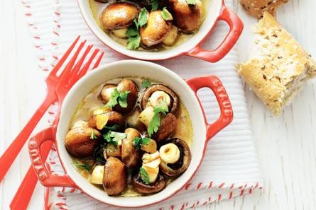 Champignons uit de oven