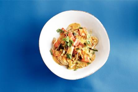 Gebakken Thaise bami