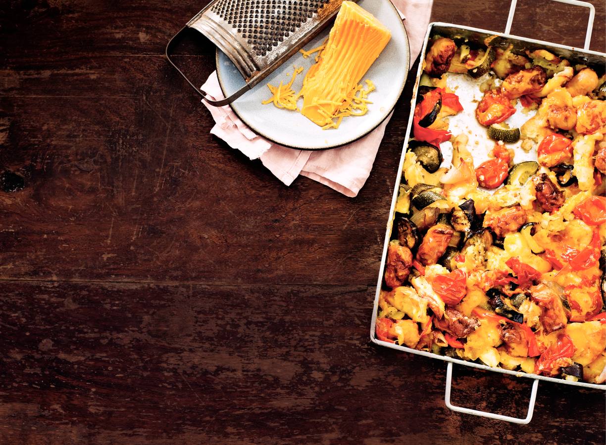 Ratatouille-ovenstamppot