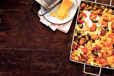 Ratatouille-ovenstamppot