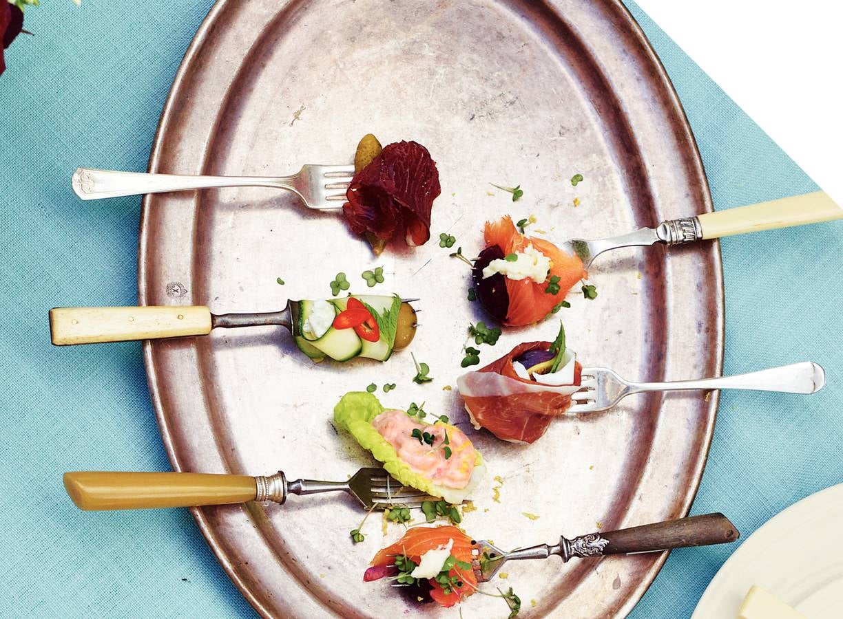 Amuse garnalen met cocktailsaus