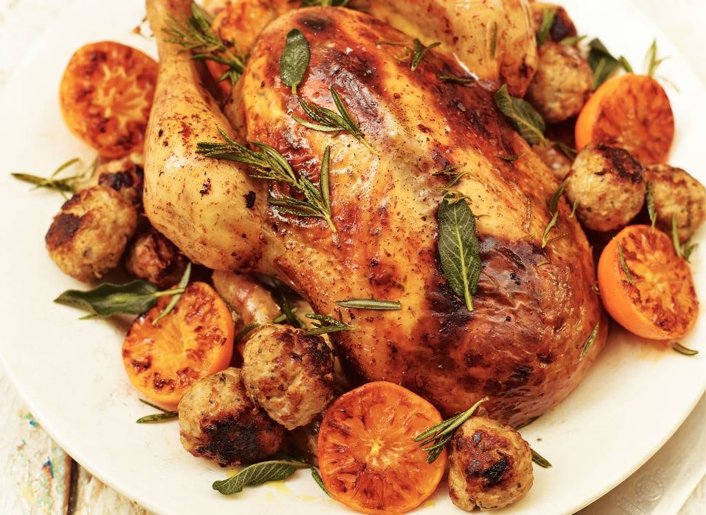 Klassiek kerstmenu