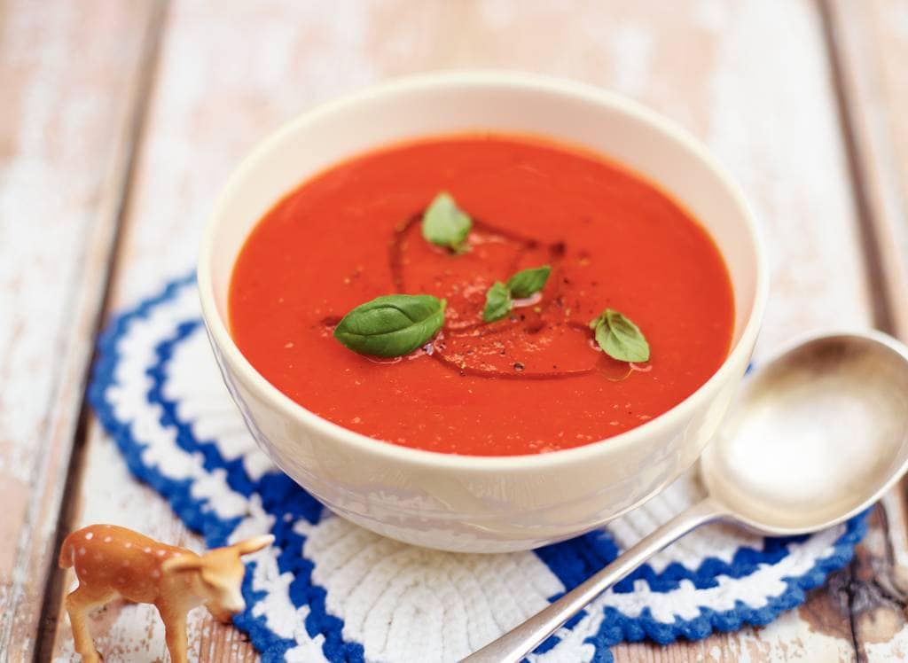 Vegetarische voorgerechten: soepen