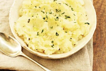 Zoete uienpuree