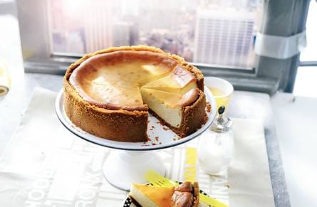 Romige New York cheesecake