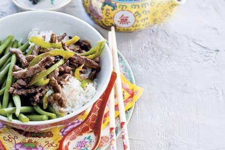 Kung po beef