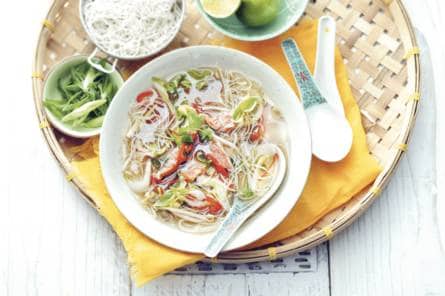 Pho met noedels en ribeye