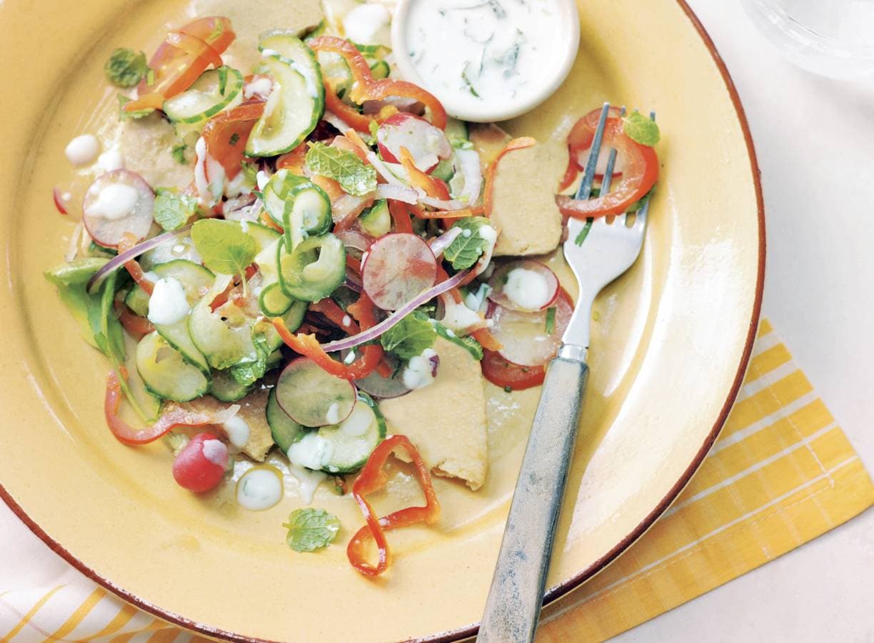 Fattoush (broodsalade)