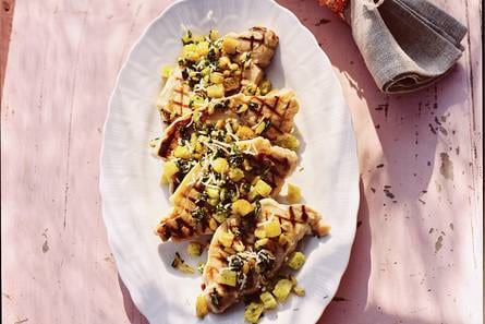 Varkensfilet met croutons