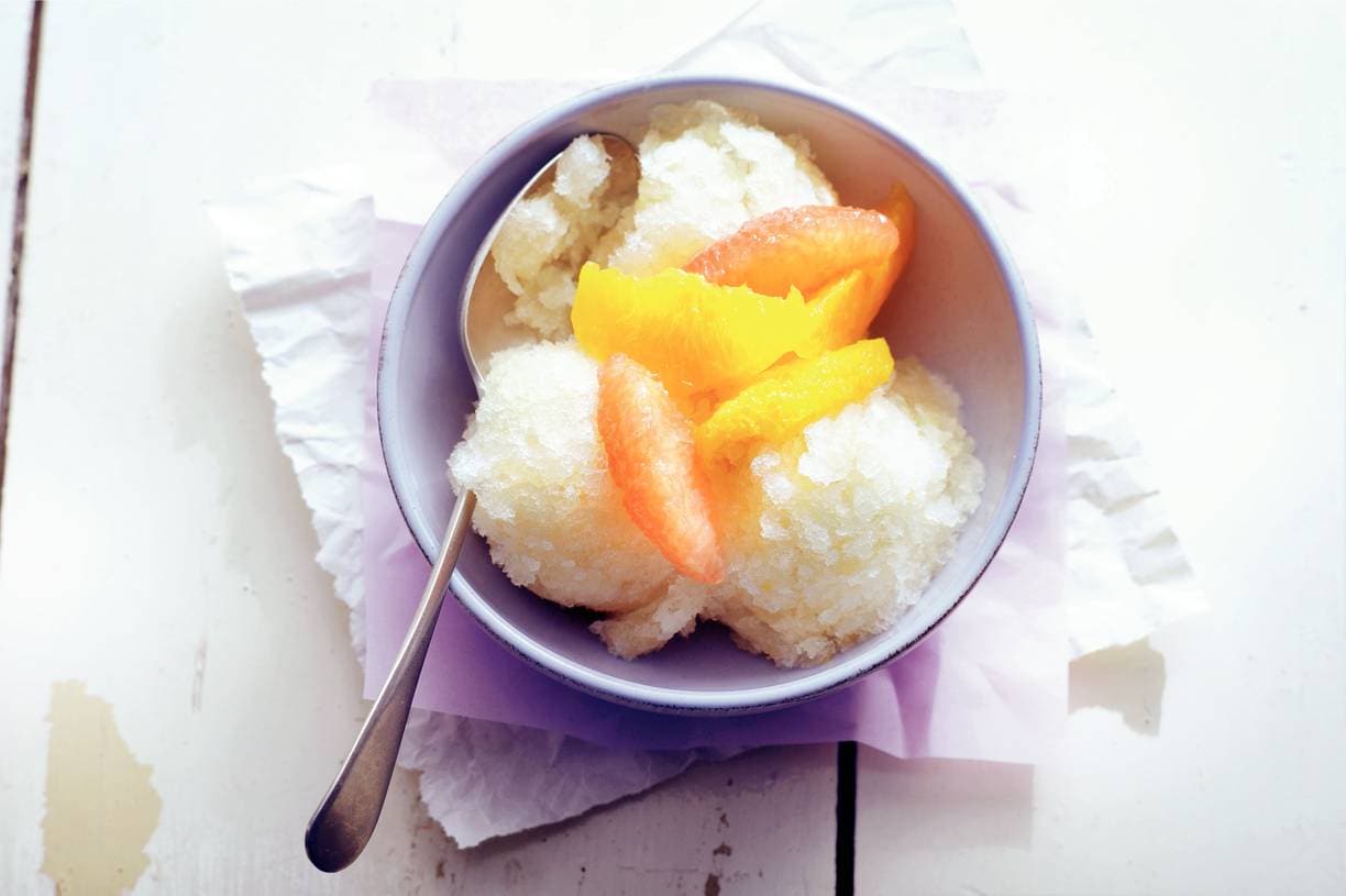 Blanco de verano-sorbet